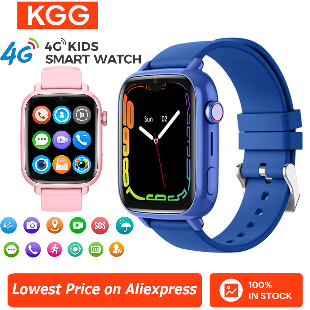 Fall Detection Watch - 4G ساعة ذكية للأطفال ساعة الهاتف