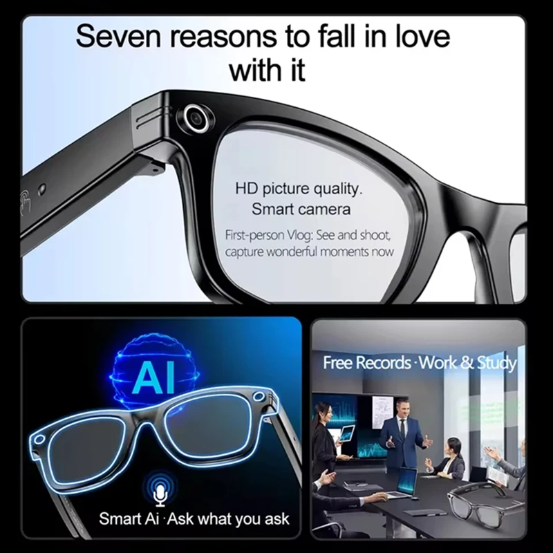 Lenovo AI Smart Glasses 4K Cam - مراجعة Smart Glasses Lens وسعره