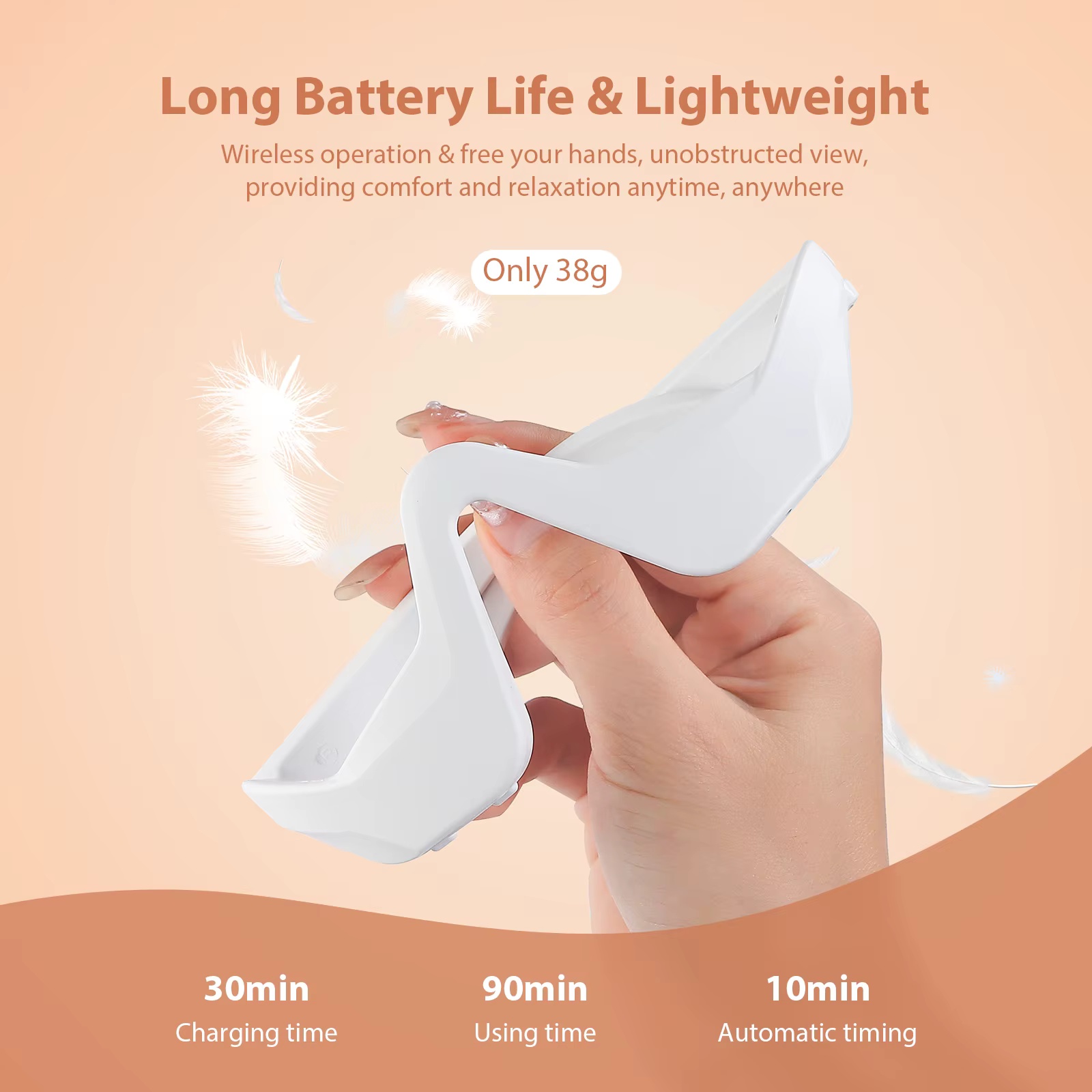 نظارات تدليك العين بالضوء الأح - مراجعة Light Therapy Glasses وسعره
