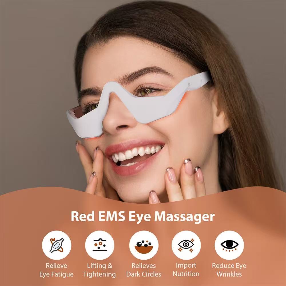 جهاز تدليك للعين والوجه بتقنية - مراجعة Light Therapy Glasses وسعره