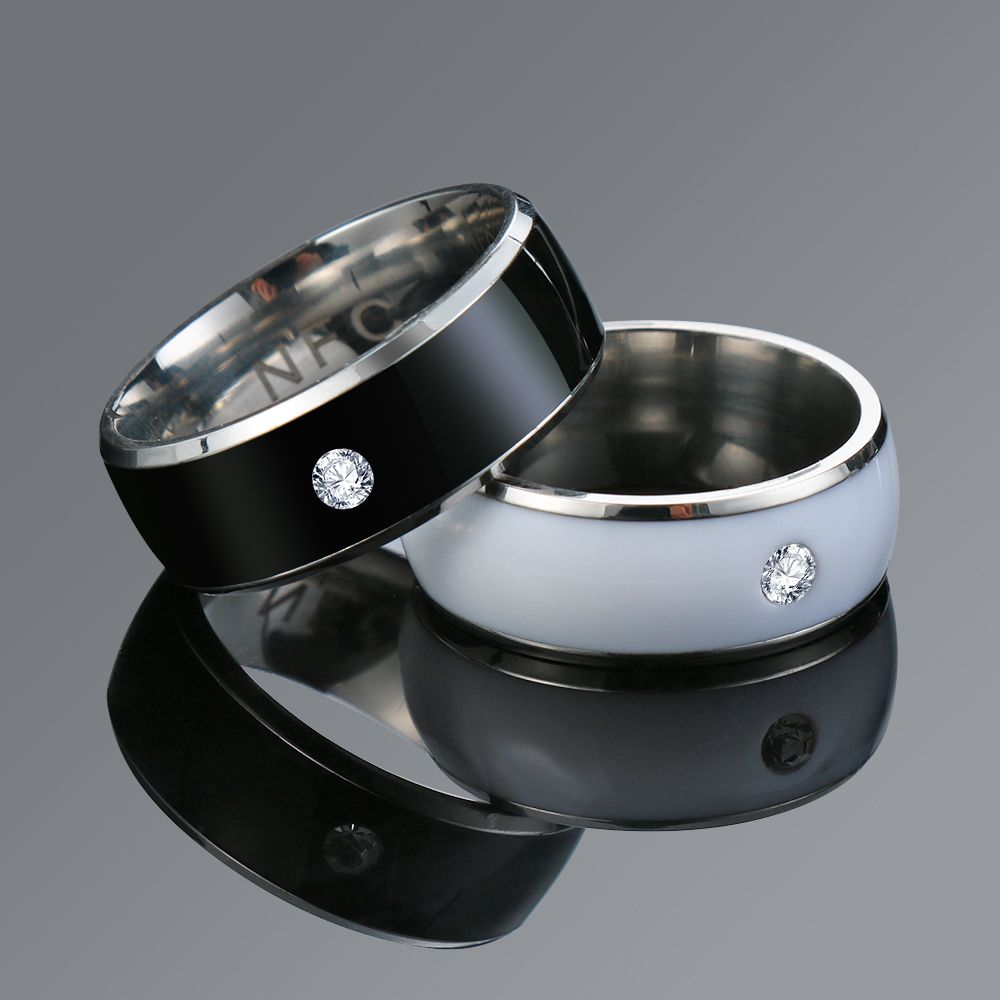 خاتم إصبع ذكي NFC ، توصيل ملاب - مراجعة Smart Ring Nfc Pay وسعره