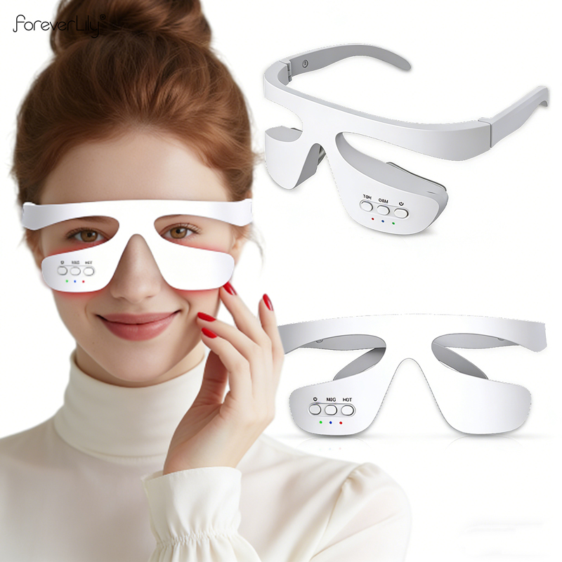 جهاز تدليك ذكي للعين بتقنية ال - مراجعة Light Therapy Glasses وسعره