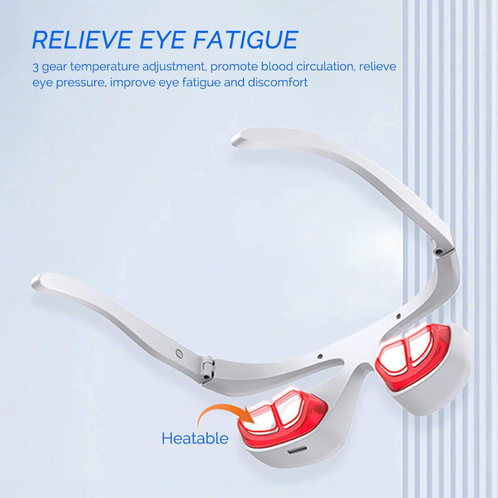 جهاز تدليك ذكي للعين بتقنية ال - مراجعة Light Therapy Glasses وسعره