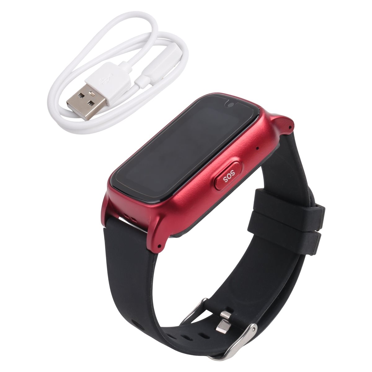 ساعة ذكية DT60 4G للمسنين مع ن - مراجعة Fall Detection Watch وسعره