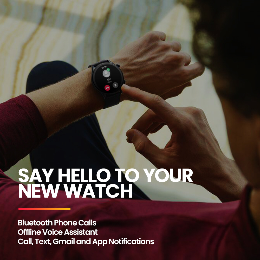 ساعة ذكية جديدة Zeblaze Btalk  - مراجعة Fall Detection Watch وسعره