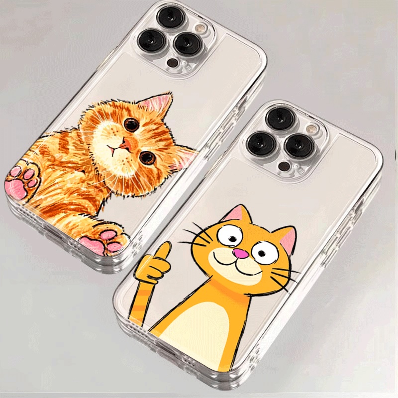 غطاء هاتف لطيف بتصميم قطة برتق - مراجعة Xiaomi Redmi Note 14 وسعره